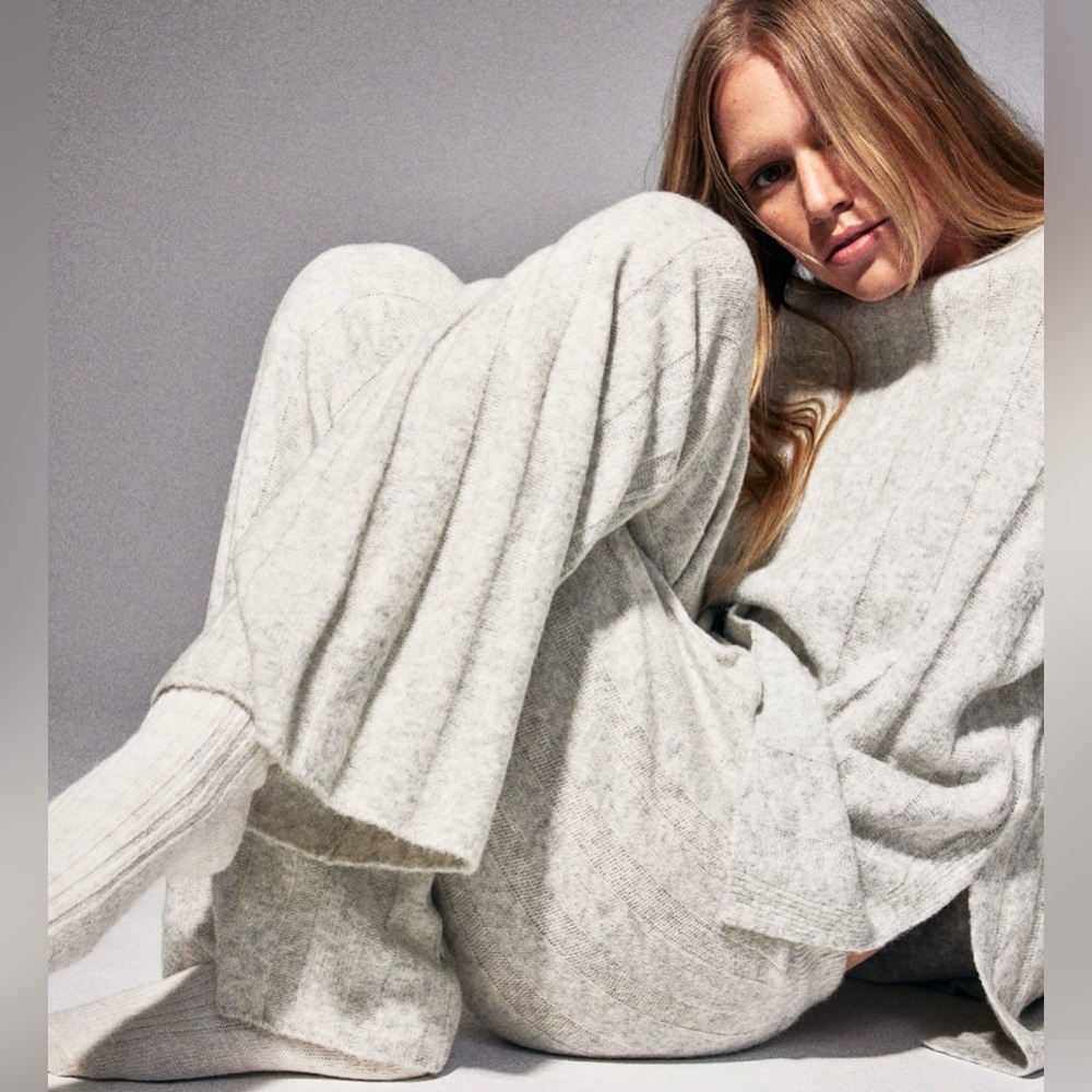 NEW H&M Rib-knit Pants - Picture 3 of 7